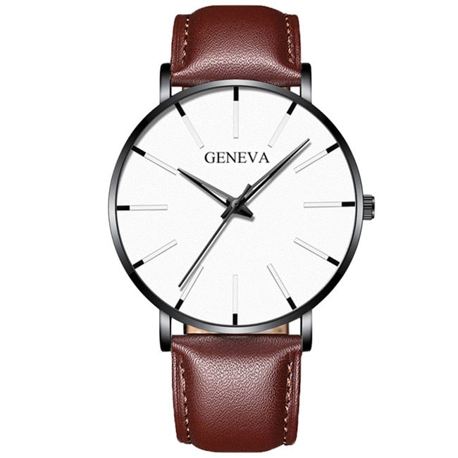 Geneva Minimalista Brown-White