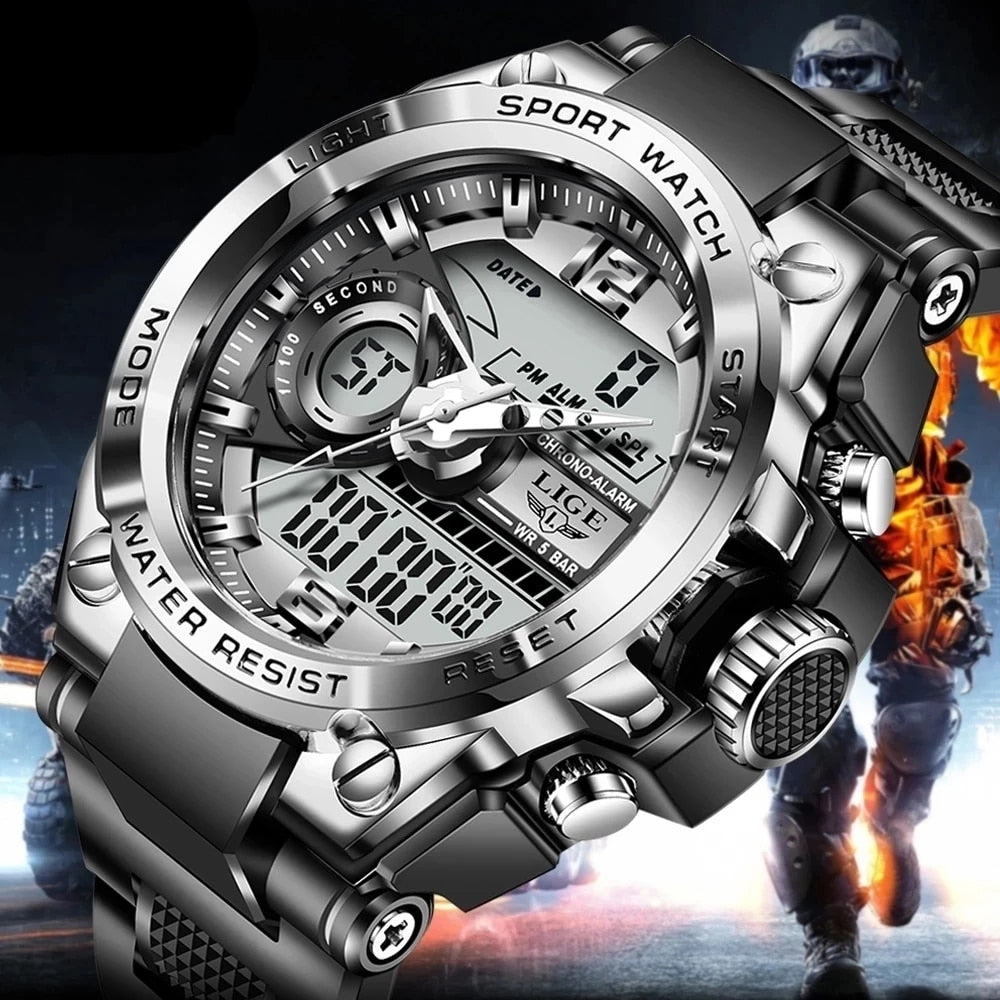 Reloj Military Sport. Hibrido